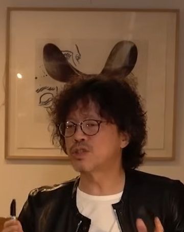 naoki urasawa with cute bunny ears