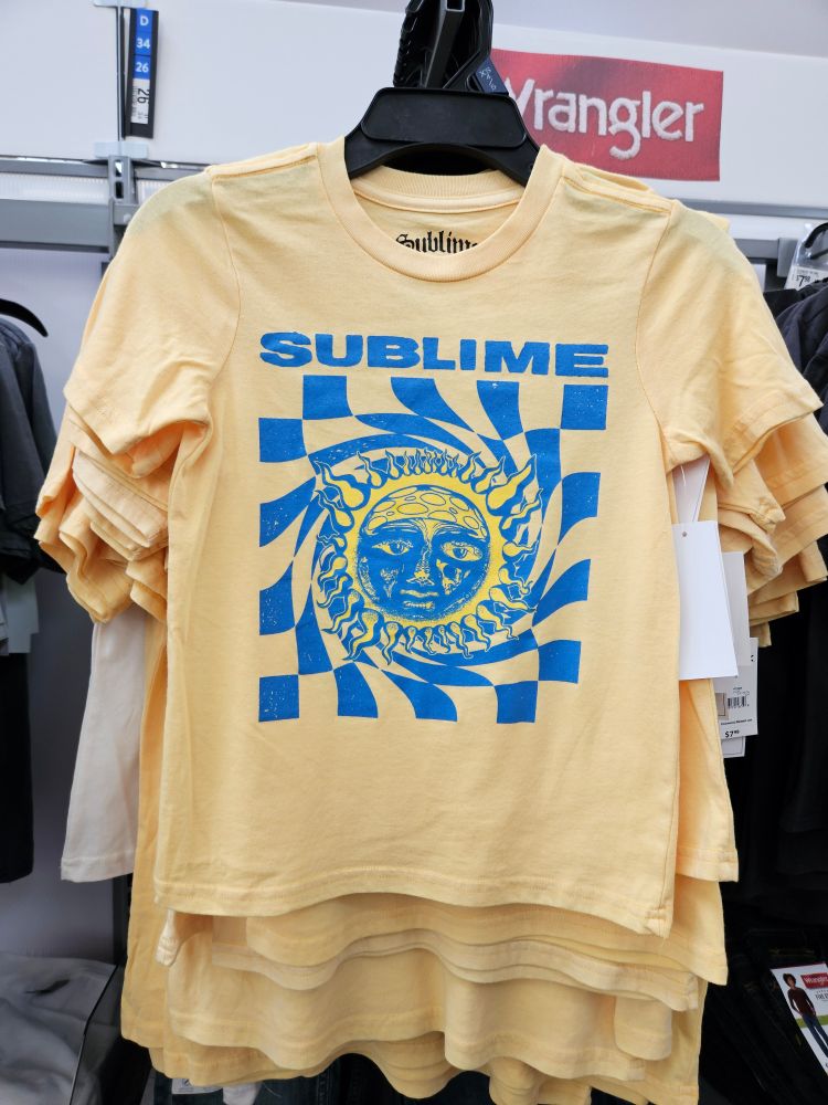 Toddler size Sublime T-shirt for you future heroin addict.