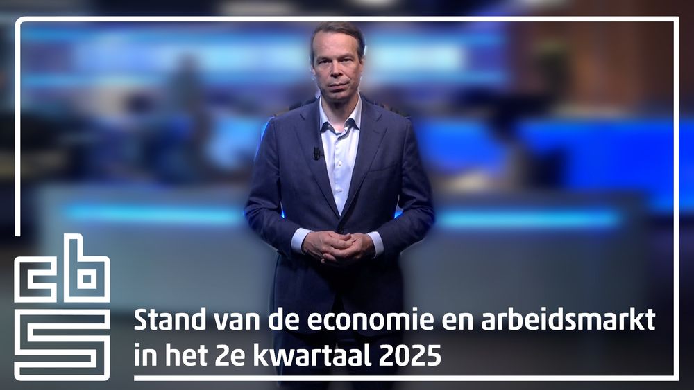 CBS hoofdeconoom Peter Hein van Mulligen Stand van de economie en arbeidsmarkt 2e kwartaal 2025