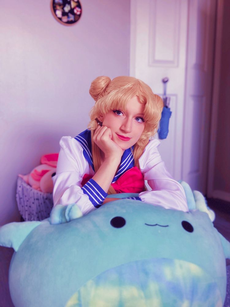 Cosplay of Usagi from Sailor Moon