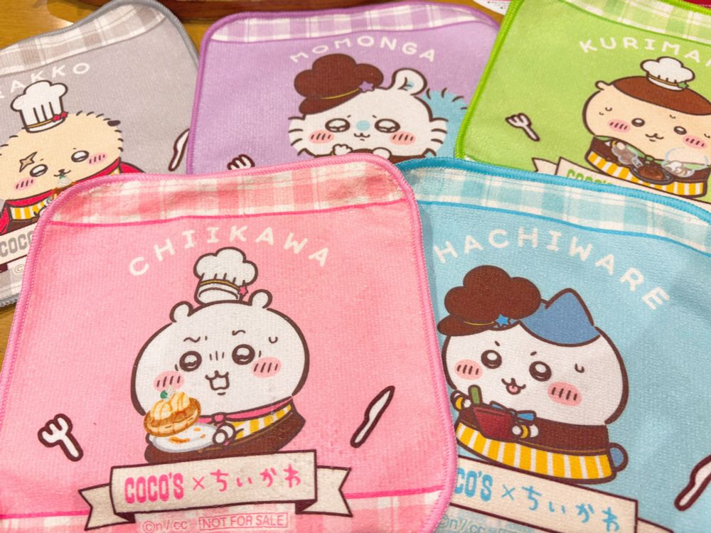 特典のミニタオル 