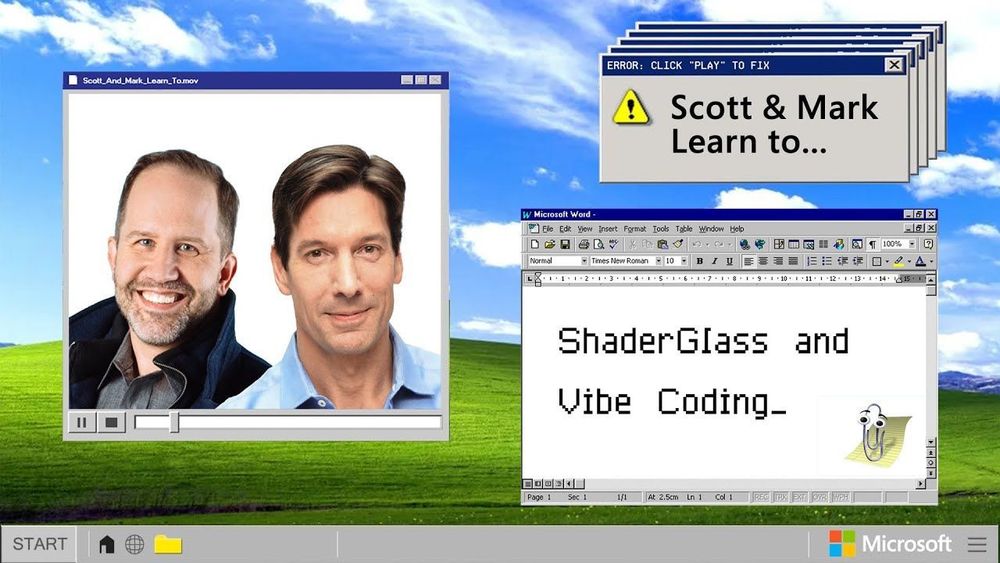 EPISODE 14 - Scott & Mark Learn To… ShaderGlass and Vibe Coding
