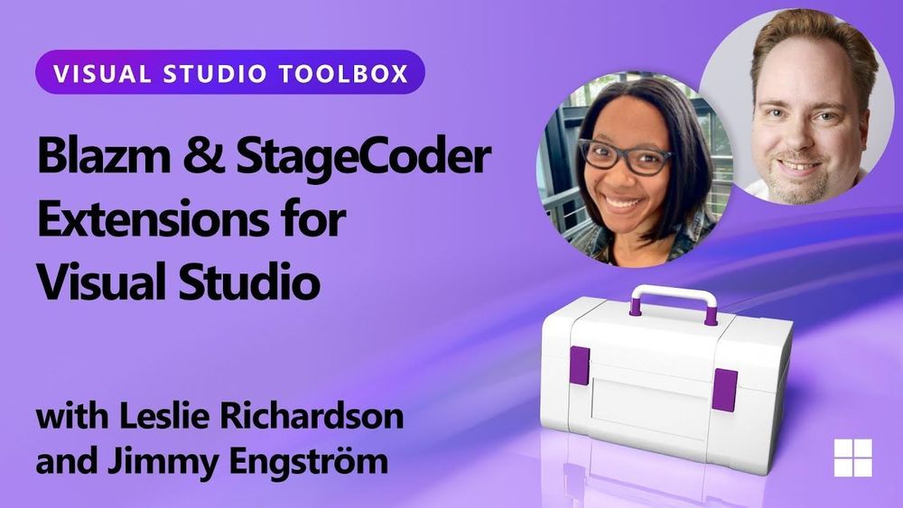 Blazm and StageCoder Extensions for Visual Studio