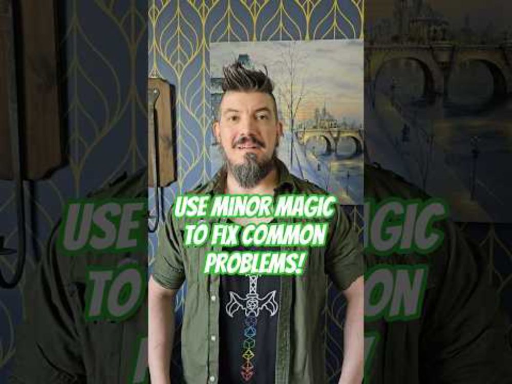 Make minor magic fix mundane problems in Dungeons and Dragons!
