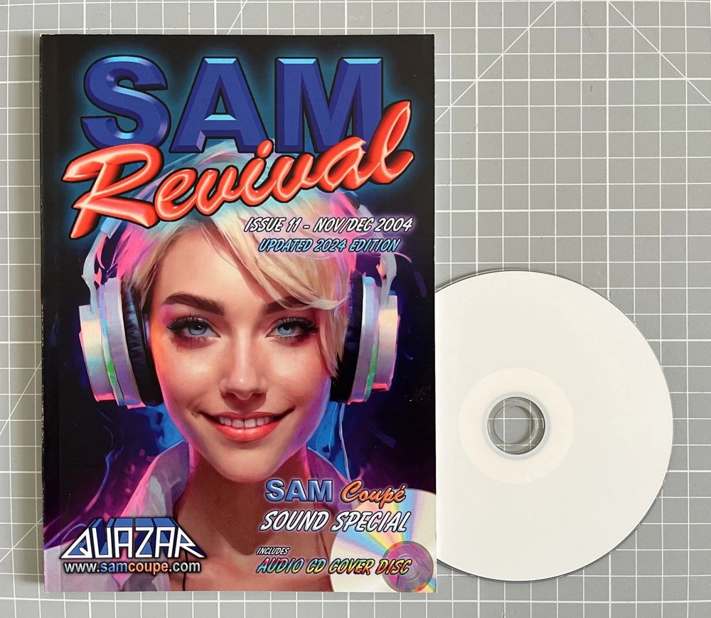 SAM Revival issue 11, with audio CD