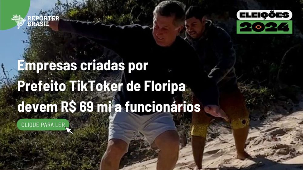 Empresas criadas por Prefeito TikToker devem a funcionários