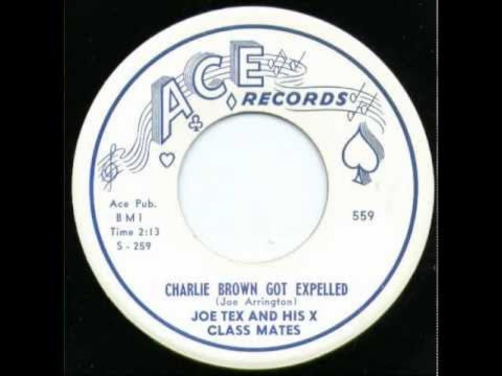 Joe Tex and His X Classmates - Charlie Brown Got Expelled.
