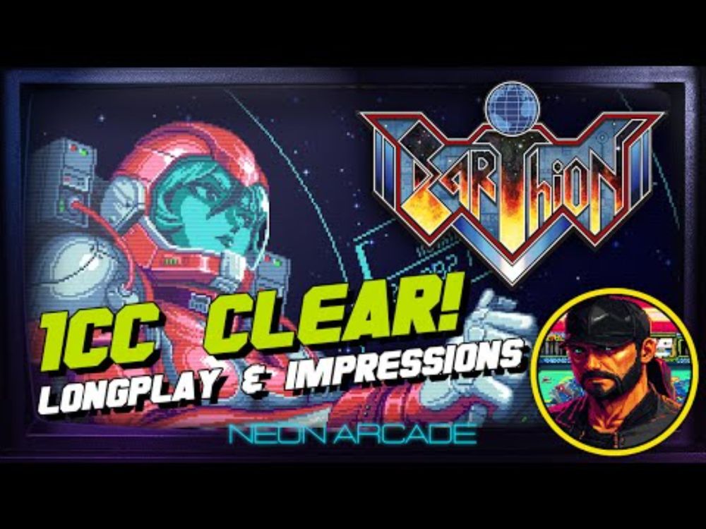 EARTHION 1CC (PC) | ALL CLEAR & First Impressions - Ancient Corp's 16 Bit Shump Has Finally Arrived