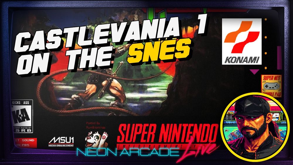 Cover of Castlevania 1 on the SNES