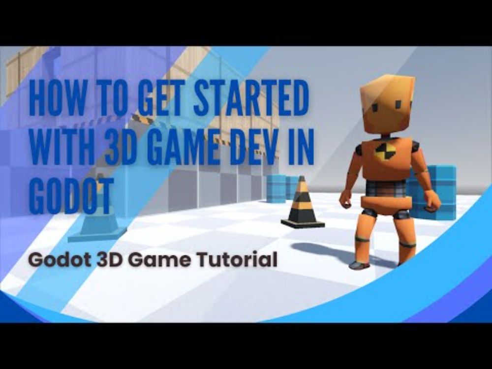 How to Get Started with 3D Game Dev – A 2.5-Hour Tutorial Series – All 8 Episodes – Godot Game Dev
