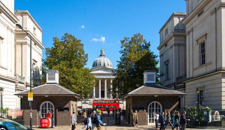 a picture of UCL in the sunshine (which is always as it never rains in London)