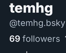 69 followers funny number
