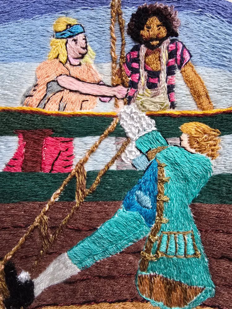 A close up on Stede, Roach & the Swede 