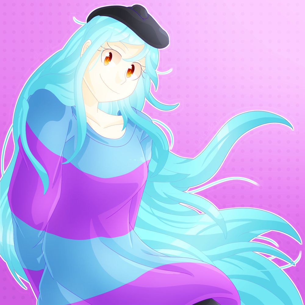 Half body portrait of Lucy