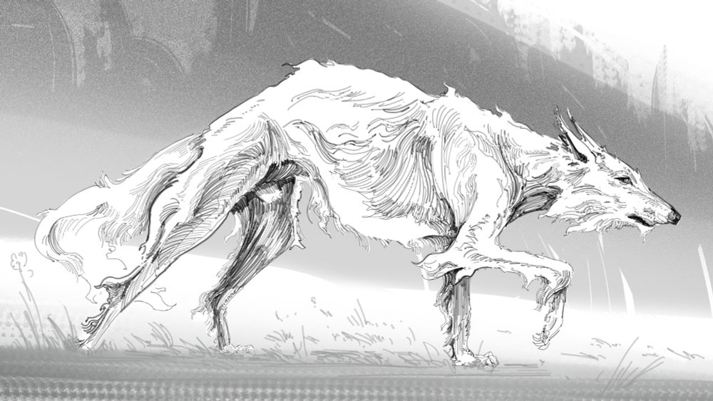 The beast on the way to the hunt.