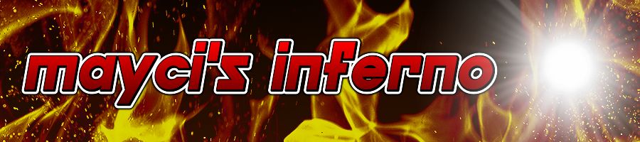 Banner for the soon-to-be official Mayci's Inferno webpage. This will represent the server.