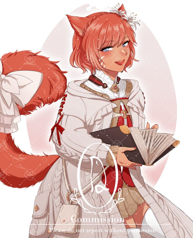 Commission Knee-up for @.Roxana_FFXIV