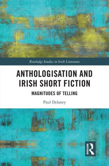 Routledge Book Cover: Blue and Green design with title in white band in the middle 