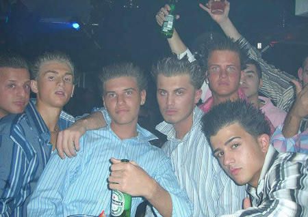 The original Lee Hotti and his New Jersey douchebag bros.