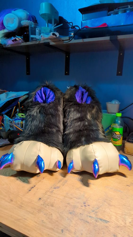 Same feet, both standing forward facing this time