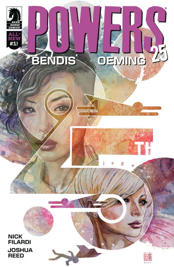 Powers 25 #1 - cover by David Mack