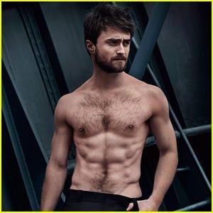 Shirtless Daniel Radcliffe