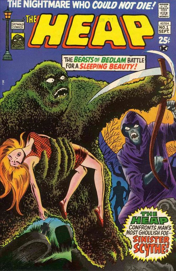 The Heap, a green forest-y creature