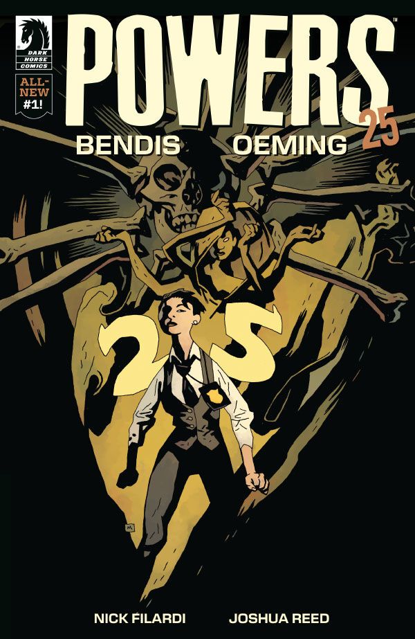 Powers 25 #1 - cover by Mike Mignola