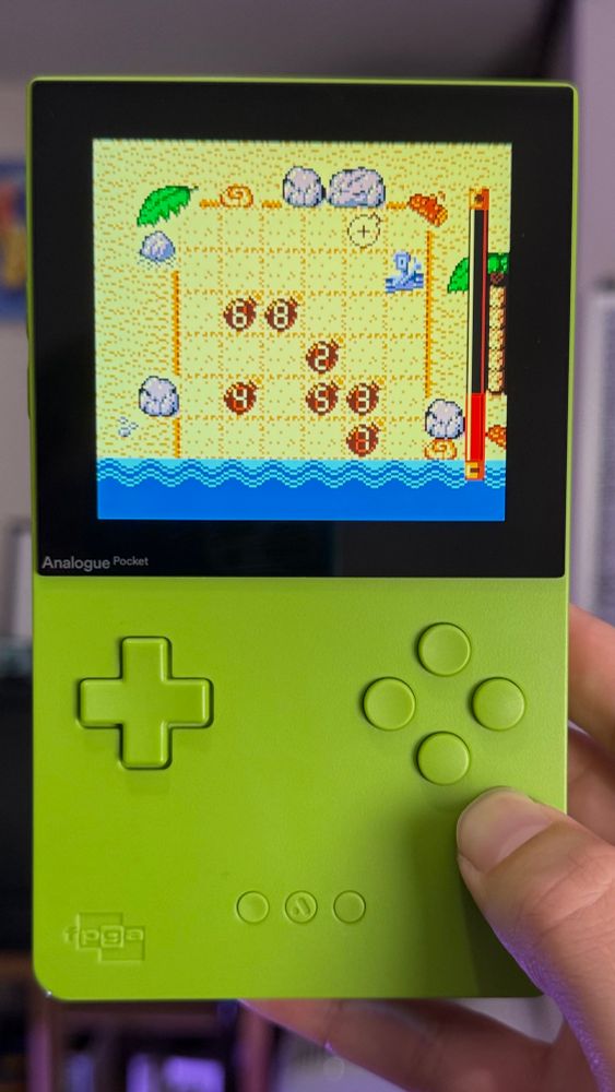 D*Fused playing on the Analogue Pocket