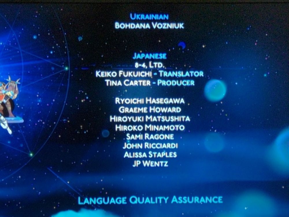 Hades 2 Japanese localization credits: Keiko Fukuichi - Translator, Tina Carter - Producer, Ryoichi Hasegawa, Graeme Howard, Hiroyuki Matsushita, Hiroko Minamoto, Sami Ragone, John Ricciardi, Alissa Staples, JP Wentz