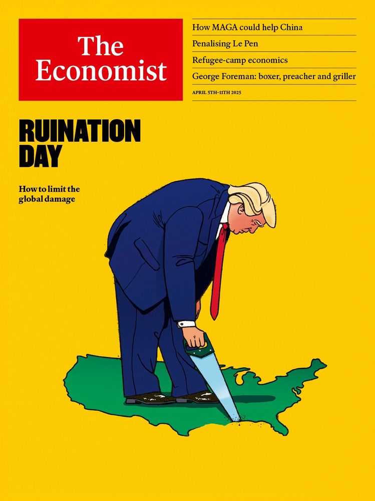 Economist cover: RUINATION DAY