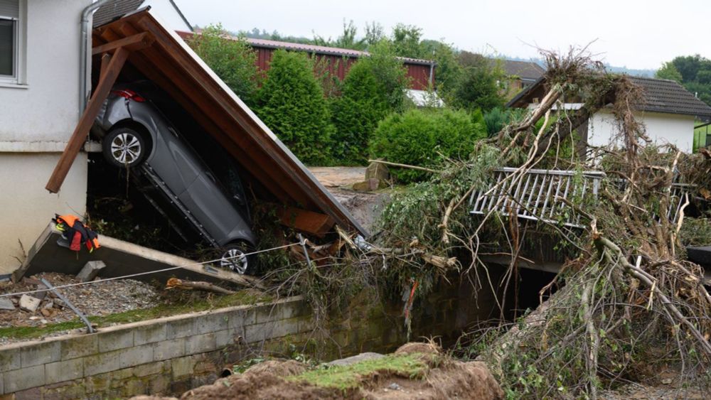 Unwetter in Hessen: Trendelburg gleicht nach Starkregen einem Trümmerfeld