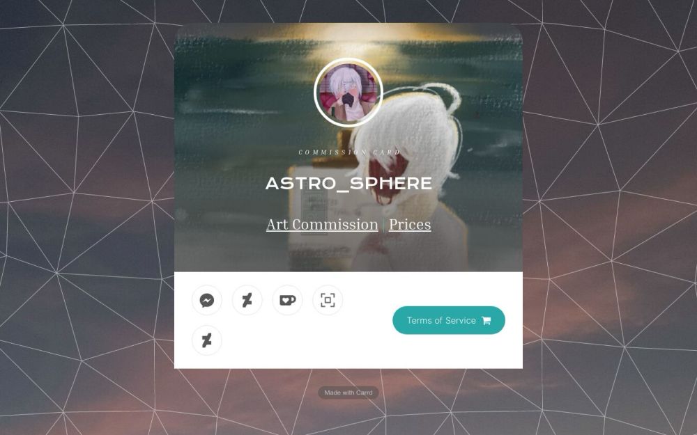 Astrolounge Commission Card