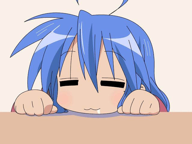 konata from lucky star