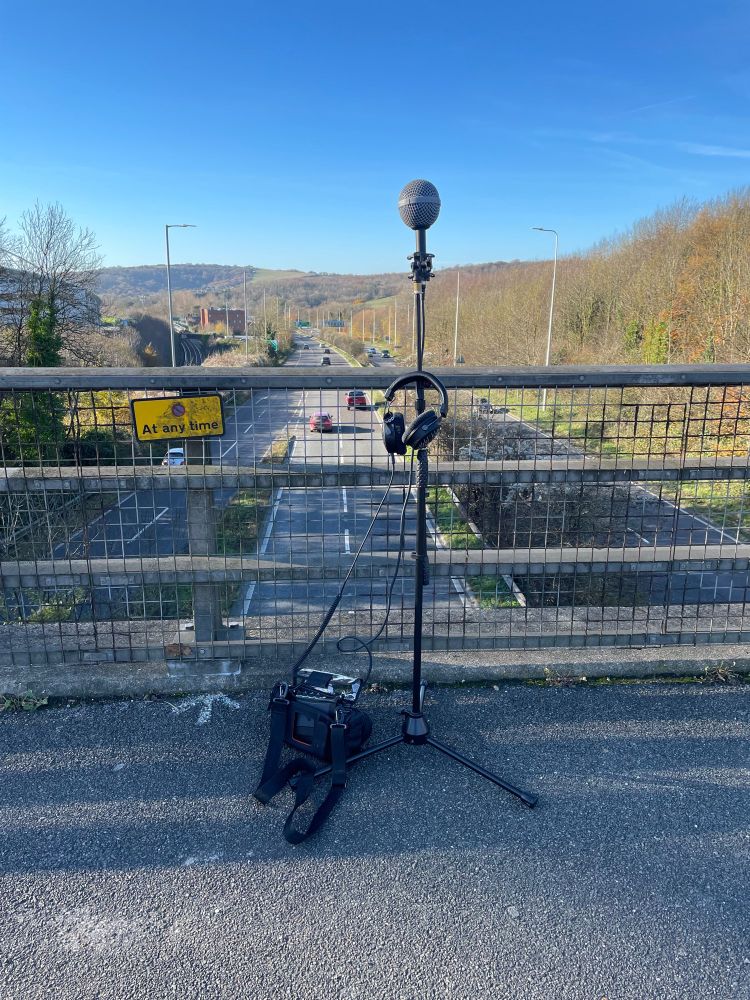 Ambisonic Recording over Dual Carriageway
