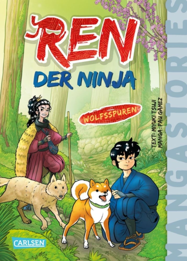 Portada del cuarto tomo de Ren der ninja