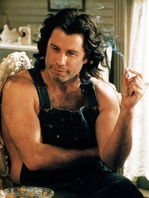 John Revolta as the eponymous movie angel Michael. 