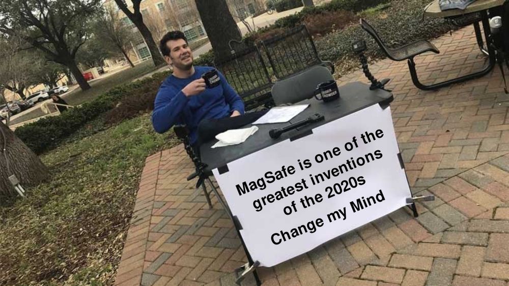 MagSafe is one of the greatest inventions of the 2020s - change my mind