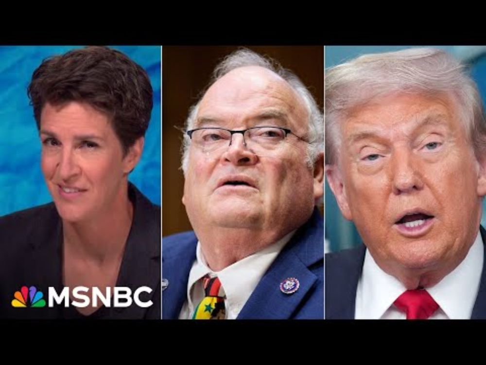 Maddow points out the dark possibility behind Trump's removal of IRS commissioner Billy Long