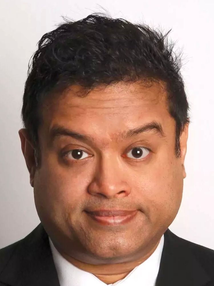 Photo of comedian and quizzer Paul Sinha