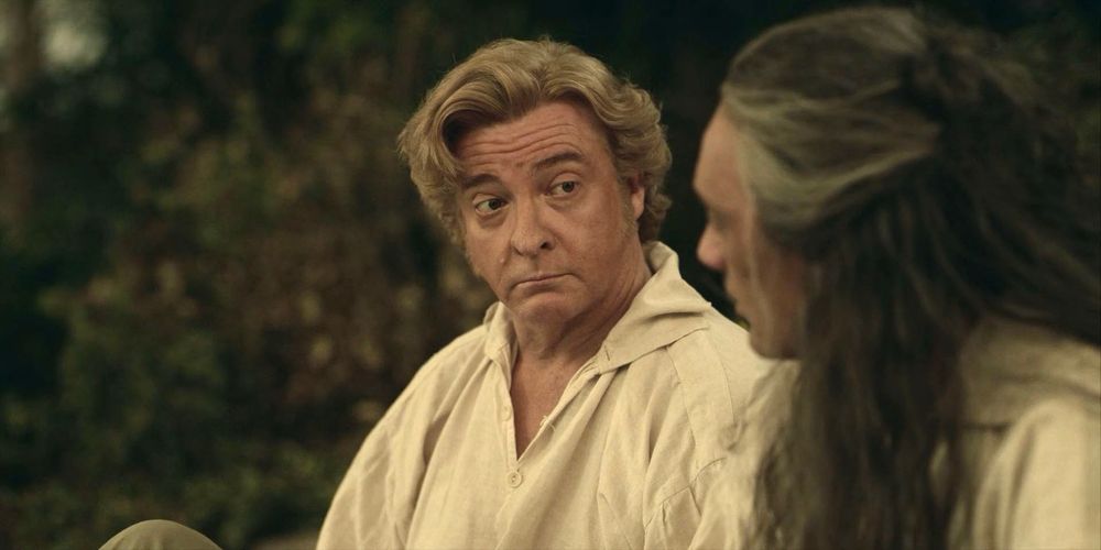 Stede’s surprised reaction to hearing what makes Ed happy