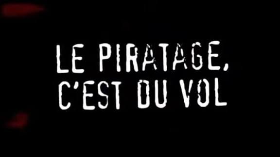 Campagne anti piratage SAUF POUR L'IA