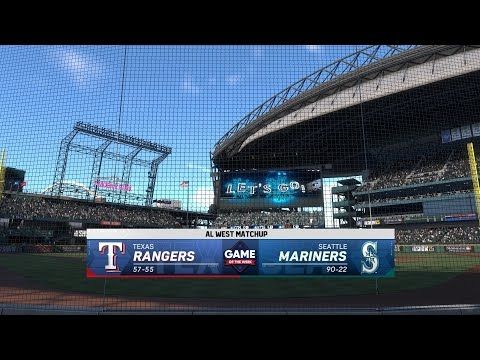 Texas Rangers (57-55) @ Seattle Mariners (90-22) | Regular Season [#113] | MLB The Show 25