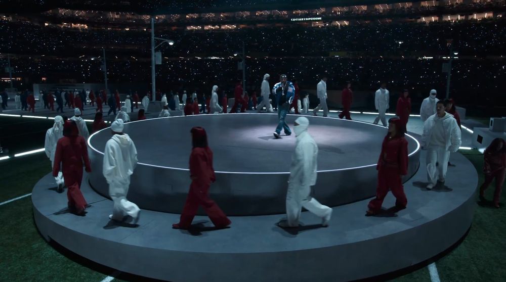 kendrick halftime performance at super bowl LIX