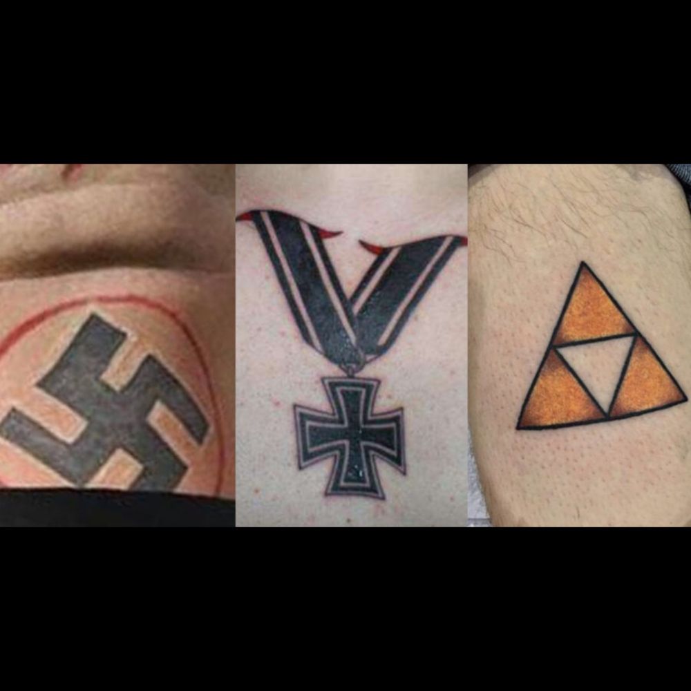 Tattoo Parlor Refuses to Do Swastikas, Iron Crosses, Triforces