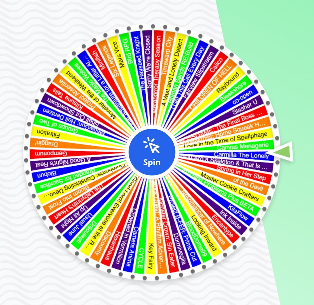 a screenshot of the Wheel of Woke