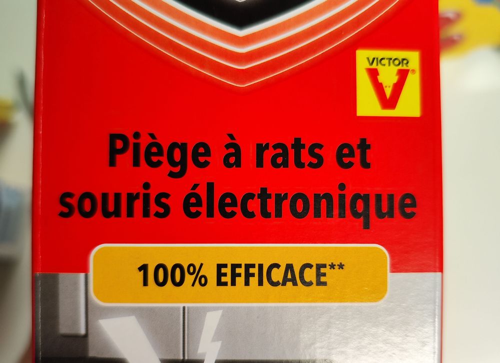 Boîte de piège à rats et souris électroniques, allez comprendre.
