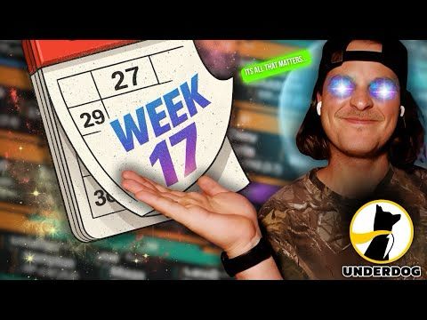 I Drafted an Entire Fantasy Team ONLY for Week 17