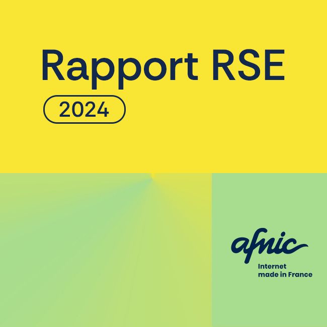 Rapport RSE 2024 Afnic Internet Made in France