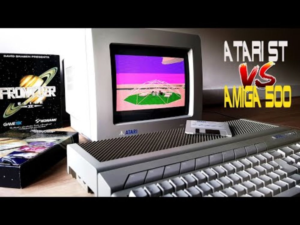 Elite II Frontier Intro | Atari vs Amiga